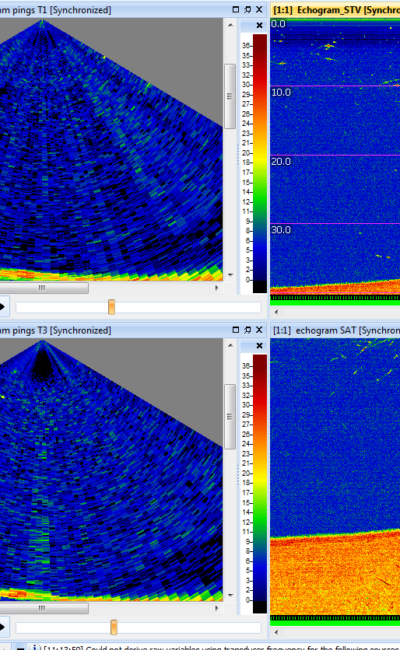 SeapiX volumic 3D sonar images volcanic lake in Germany