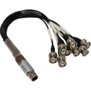 Pulse I/O Interface Cable – Test – Fischer 16 pins to BNC – 0.2 m