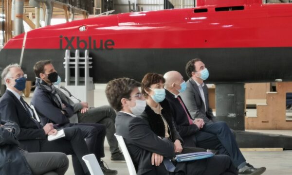 Visite Ministre de la Mer – Chantier Naval iXblue – Pionnier de l’autonomie – Drones de surface DriX (3)
